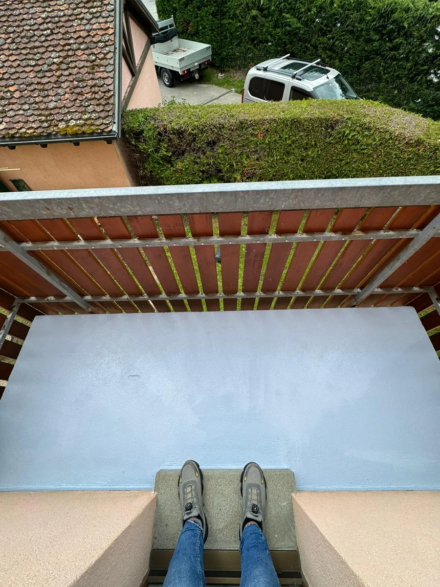 Rénovation balcon avec finition étanche à Lausanne
