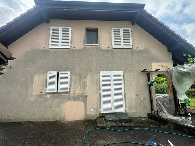 Nettoyage façade et traitement murs extérieurs, Genève